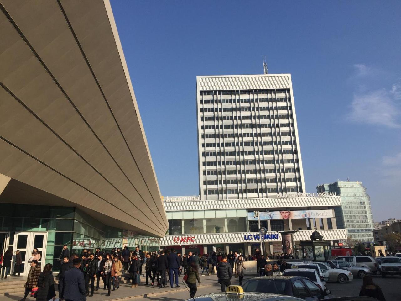 Demir Yol Plaza Hotel Баку Екстер'єр фото
